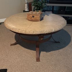 coffee table and two end tables