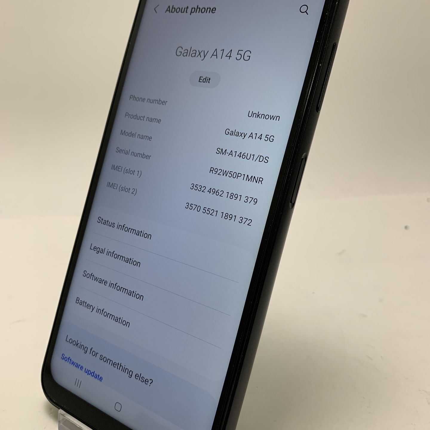 Samsung Galaxy A14 5G Duos Black 64GB UNLOCKED With 30 Day Warranty 