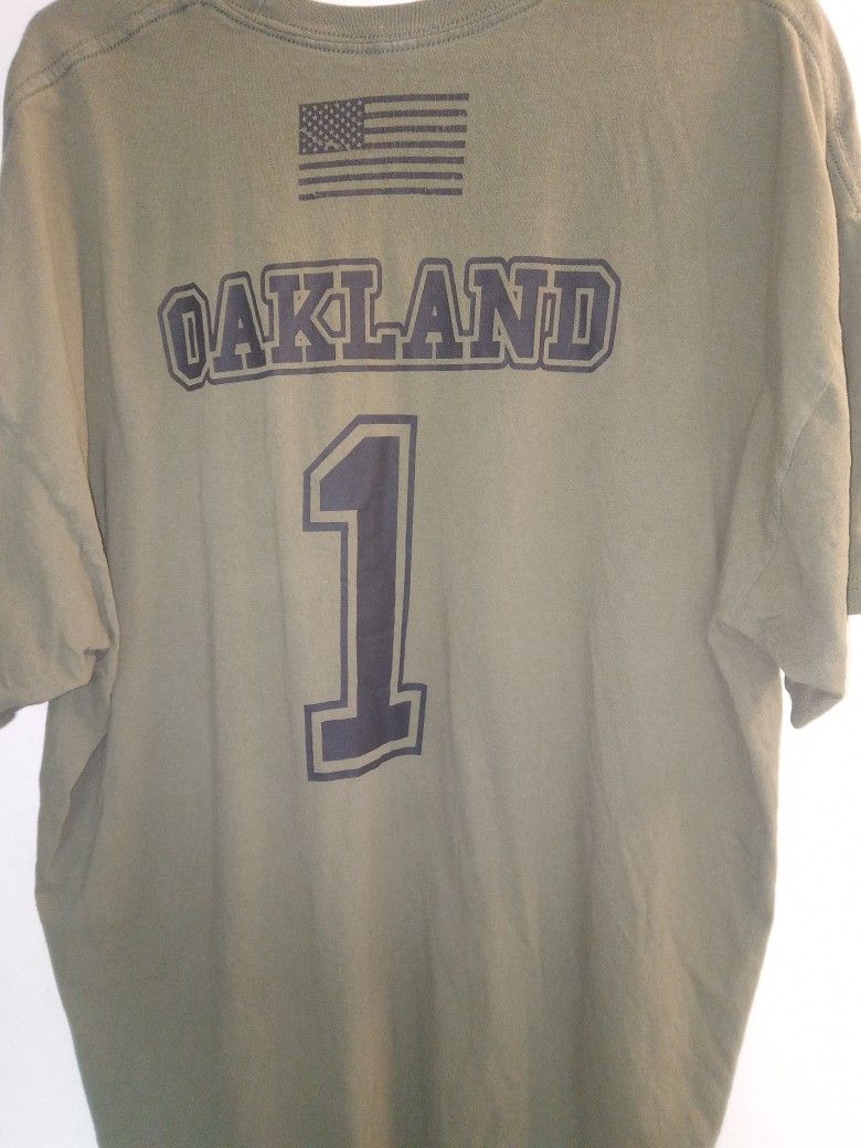NFL Oakland Raiders Patriotic Tee