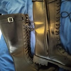 New Cute Knee High Boots Size 8