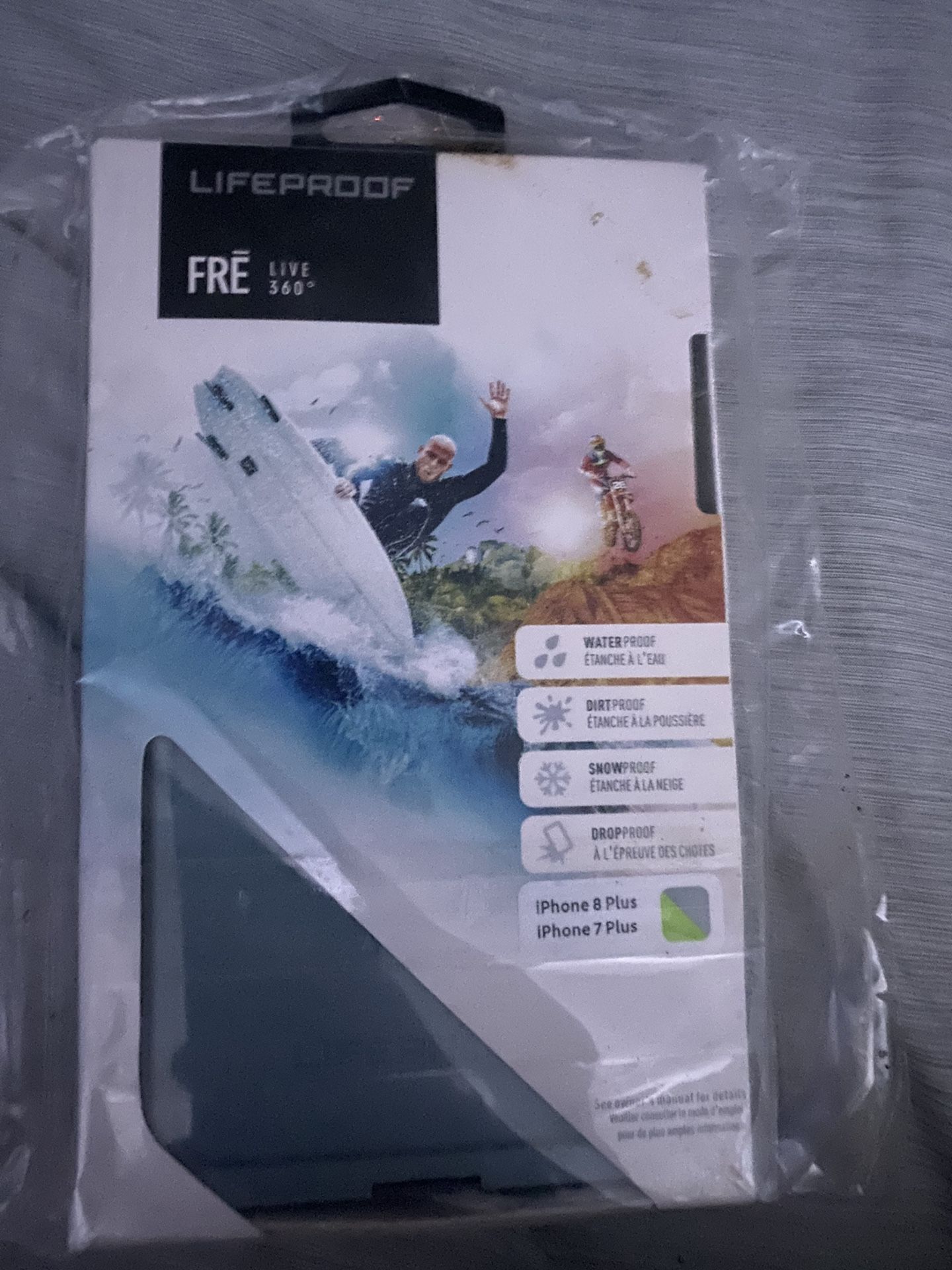 Brand New Lifeproof FRE IPhone 7, 8 PLUS Cases (lot of two)