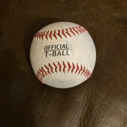 Official size and weight T-ball