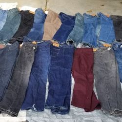 Vendo Pantalones Usados Para El Trabajo 501 38 * 30 38 * 34 38* 32