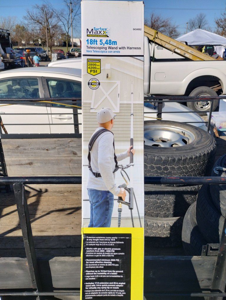 18ft Power washer Wand N Harness