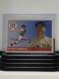 Mickey Mantle 2006 Topps “HR#117” Card (MHR117)