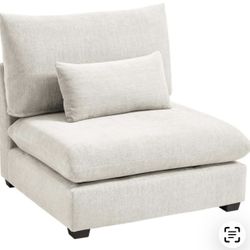 Extra-large modular chair in cream color✅free Delivery))✅🚚