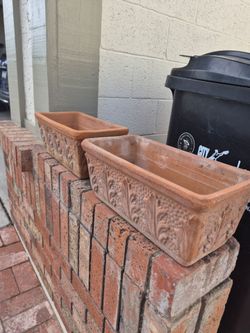 Terracotta pots