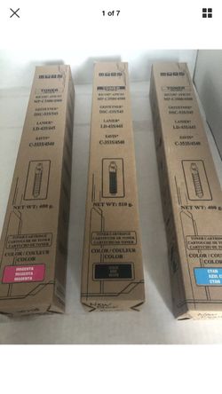 Lot Of 3 Toner For Ricoh Aficio Gestetner Lanier SavinMagenta Black Cyan New