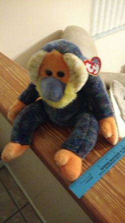 Beanie babie bananas