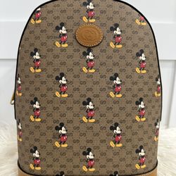 GUCCI Disney GG Mickey Mouse Backpack Authentic