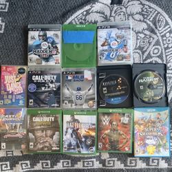 Games PS3,Xbox One, Nintendo Switch, Nintendo Wii. 9$ Each Per Gane  Read Description For More Info 🔽