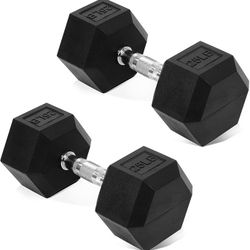 Hex Dumbbells Rubber(brand new)