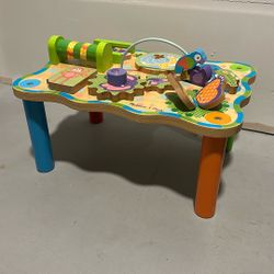 Melissa & Doug Wood Activity Table