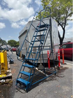 Escalera de metal