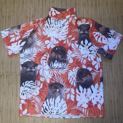 Hawaiian Otter Button Shirt