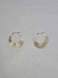 14KT Hoop Earrings