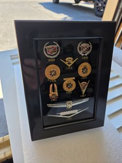 Cadillac emblem pin set