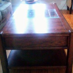 Real Wood Coffee Table 