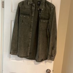 Zara Jeans Jacket/Shirt