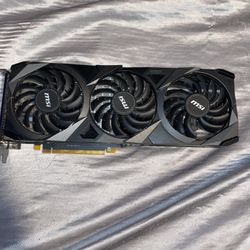 MSI GeForce RTX™ 3060 Ti VENTUS 3X OC LHR 8GB GDDR6 Graphics Card