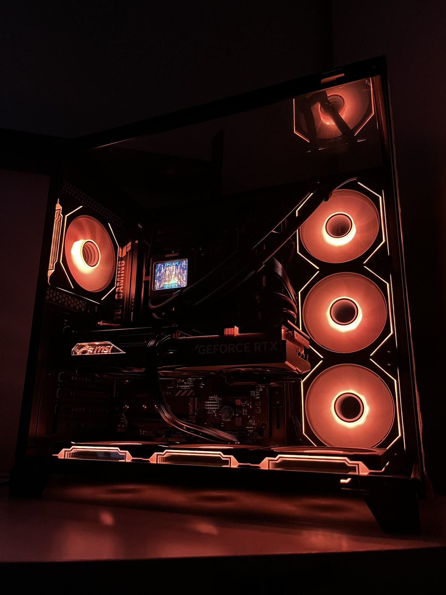 🟠🎃‘’JACK O’ LATERN’’🎃🟠 |GAMING PC |-Ryzen 7 7800x3D| RTX 4070 TI|32 GB RAM| 1 TB SSD|