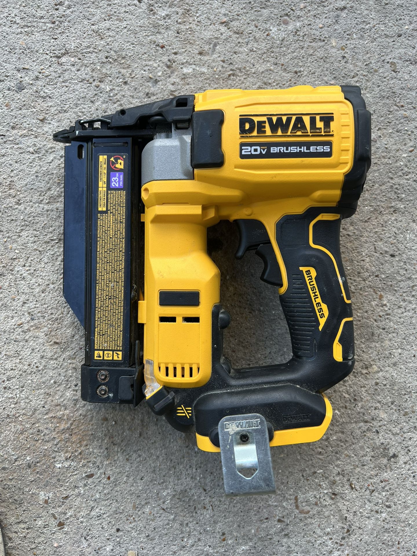 Dewalt 23ga Pin Nailer (tool Only),New Products : American Fashion Style Bags On Sale
