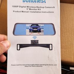 Brand new car rearview mirror camera with night vision