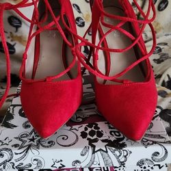 Red Shoes, New...