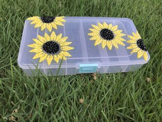 Sunflower Pill Box