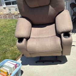 Tan  Electric Recliner unknown model