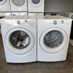 WHIRLPOOL XL CAPACITY WASHER DRYER ELECTRIC SET 
