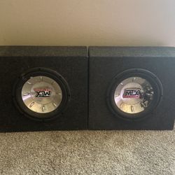 MTX AUDIO 10” Subwoofers 