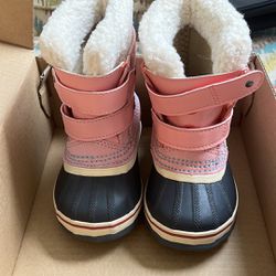Like New Pink Toddler Boots