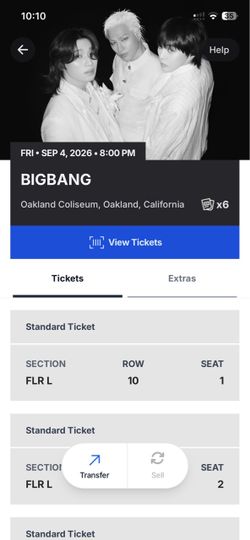 BIGBANG BIGBANG 2026 WORLD TOUR Friday September 4th
