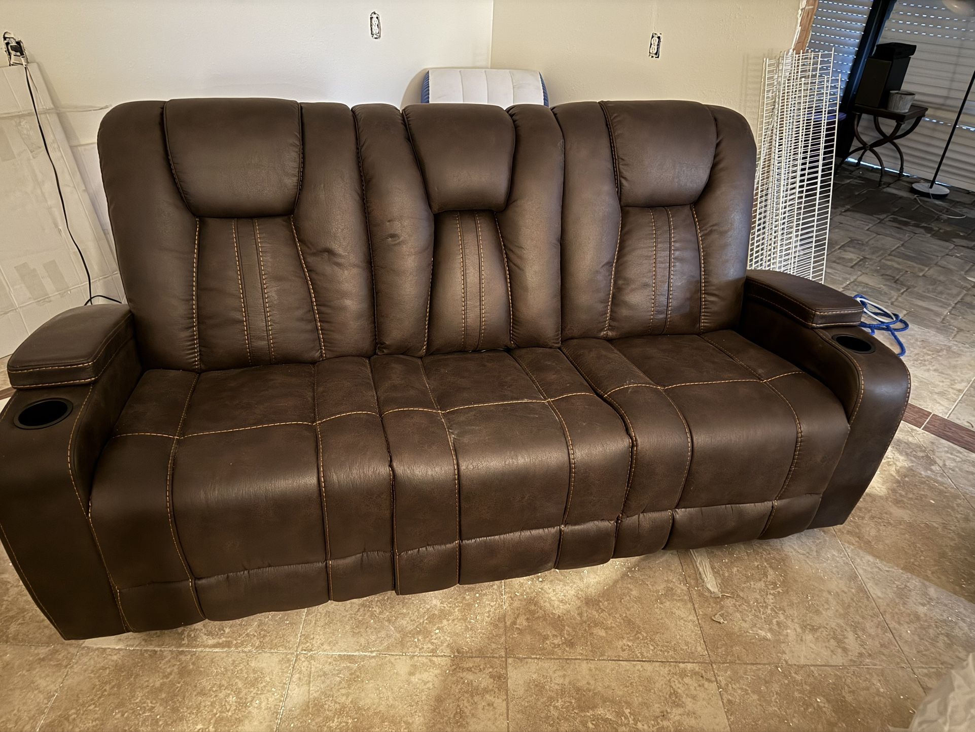 New Never Used Brown Couch