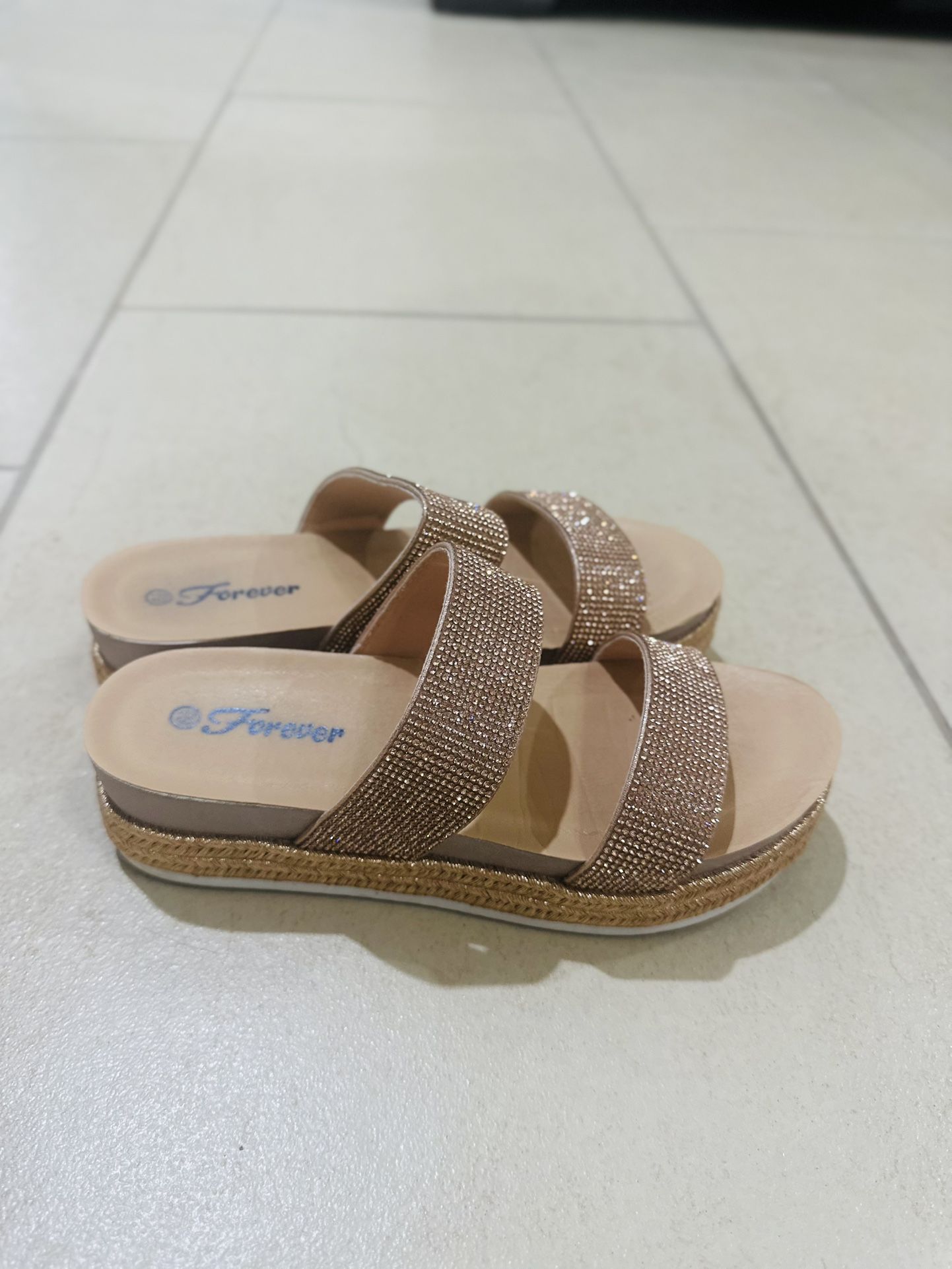 Rose Gold Wedges