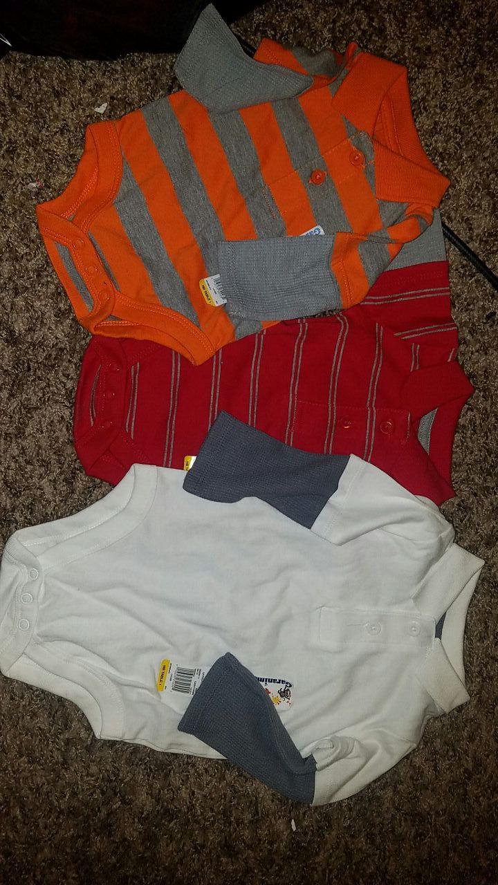 3 onezies brand new boys