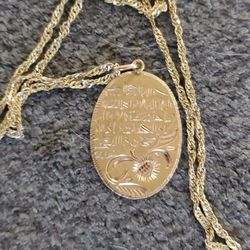 Large 18k Gold Necklace