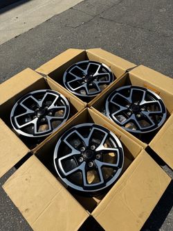 $125/each 2024 Jeep Wrangler Gladiator Rubicon 17” Factory Wheels Rims Rines Off-road