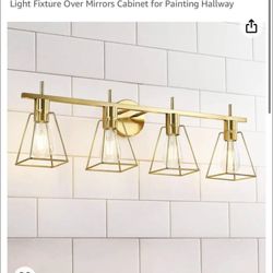 Gold Bathroom vanity