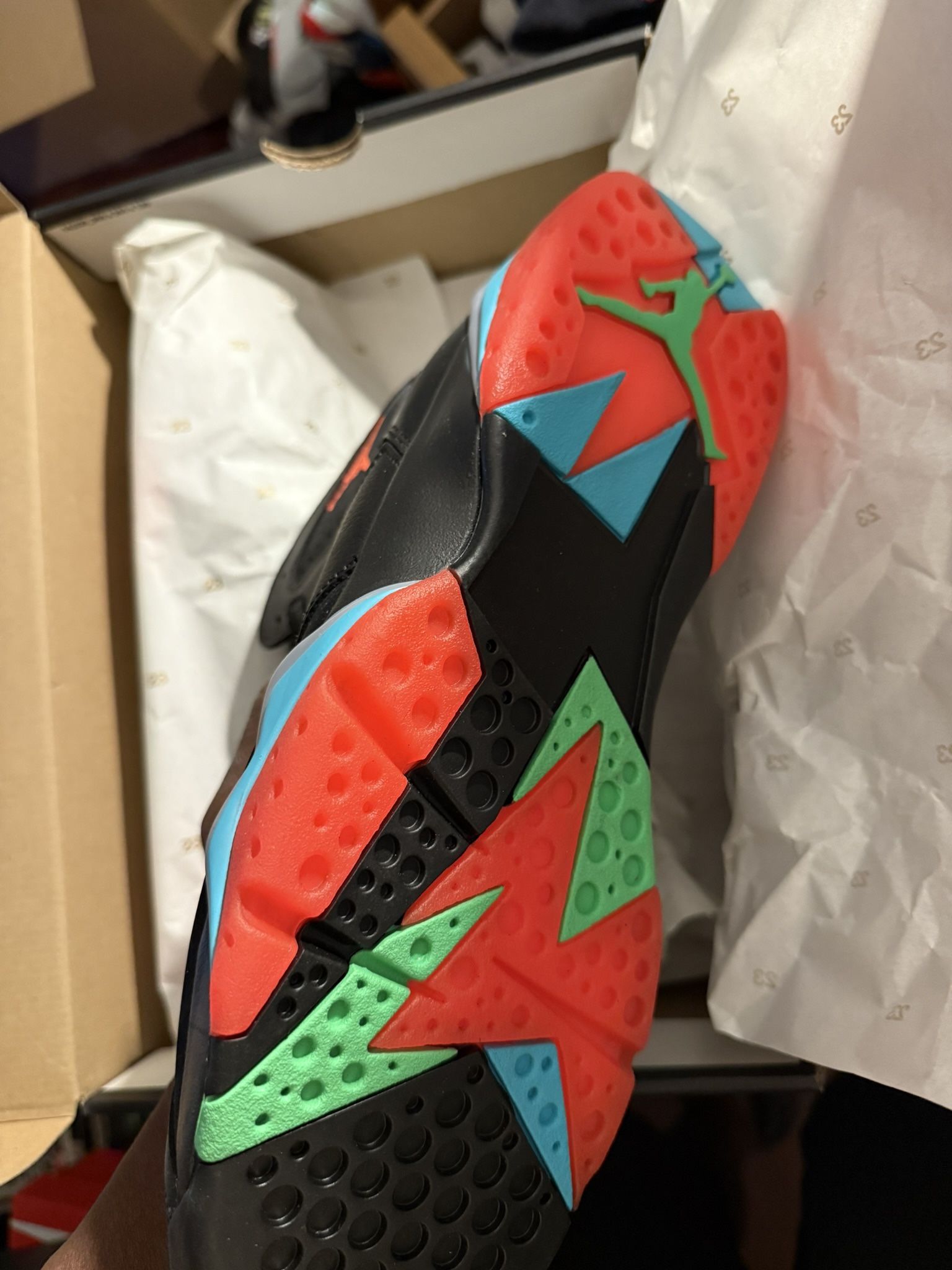 Jordan Retro 7 Barcelona Nights Sz 13 