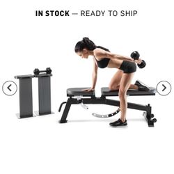 NordicTrack Adjustable weight bench