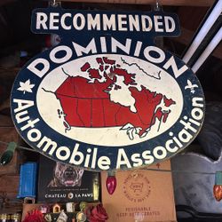 Vintage Dominion Siign