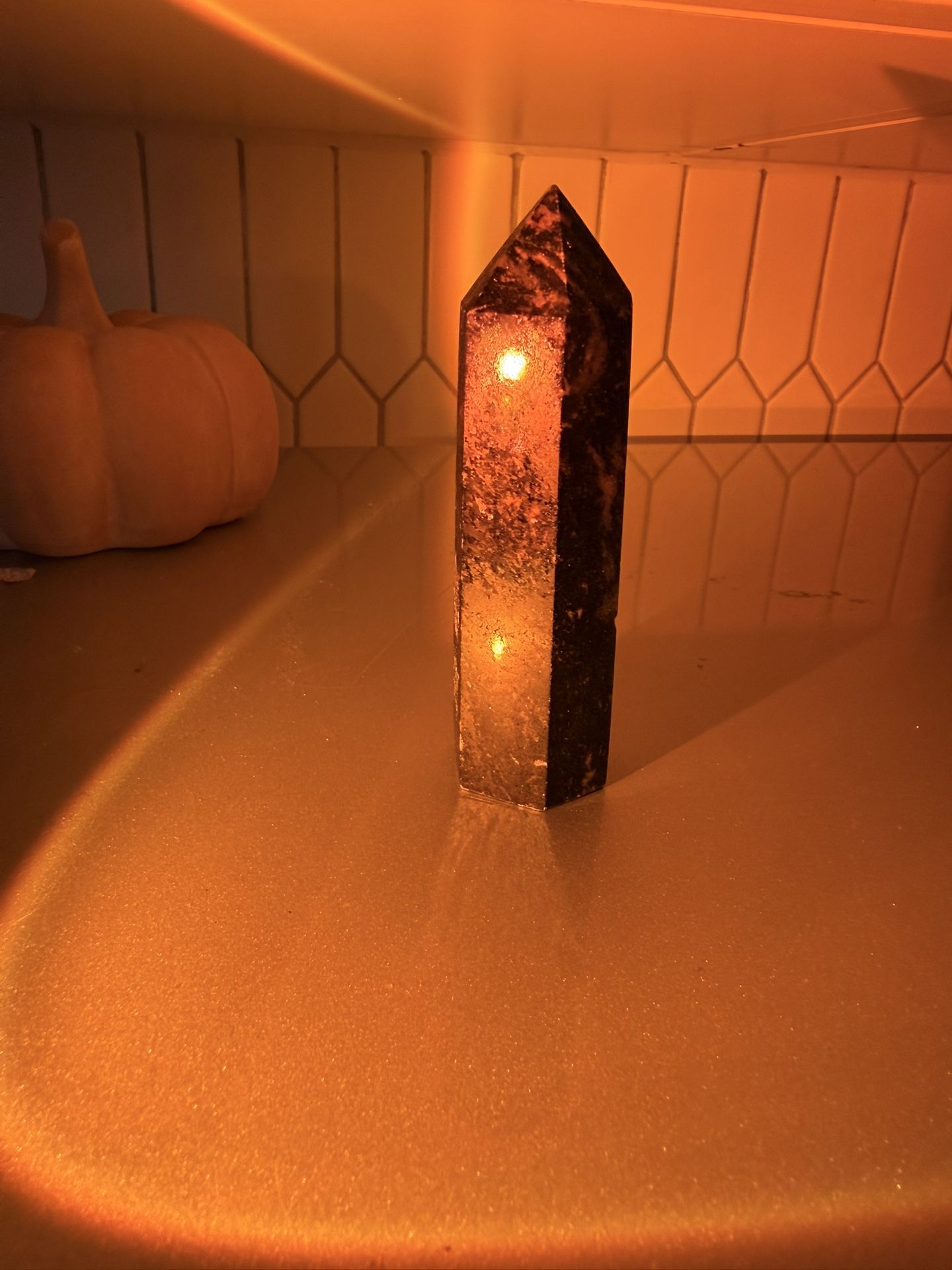 Rhodonite Crystal Tower