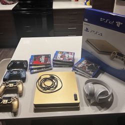 PS4 Gold 1TB Bundle