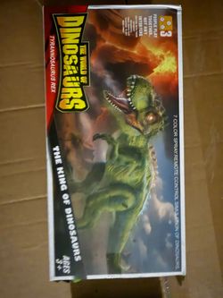 Dinosaurio con control remotte