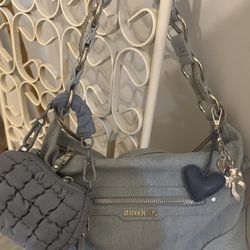 Brand New Trendy Blue Denim Shoulder Bag