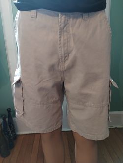 Faded Glory Beige Mens Size 36 Shorts 