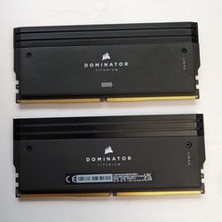 CORSAIR DOMINATOR TITANIUM 48GB (2 x 24GB) DDR5 6000  Desktop Memory