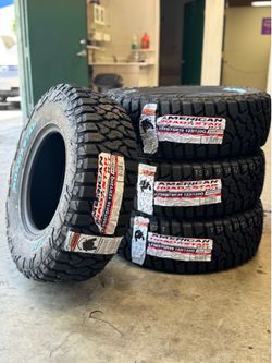 265/75/16 LT American RT 4 NEW TIRES INSTALLED AND BALANCED INCLUDED